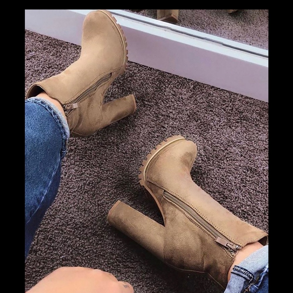Until The End Booties (WORN ONCE)